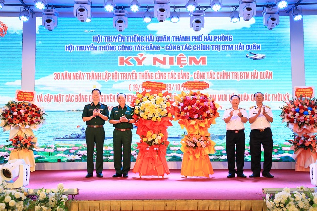 Hội truyền thống công tác đảng, công tác chính trị Bộ Tham mưu Hải quân: Kỷ niệm 30 năm thành lập