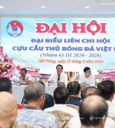 Đại hội đại biểu Liên chi hội Cựu cầu thủ bóng đá Việt Nam khoá III (nhiệm kỳ 2024-2028)