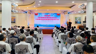 Ban liên lạc Hội truyền thống Cục Kỹ thuật Hải quân khu vực Hải Phòng gặp mặt truyền thống