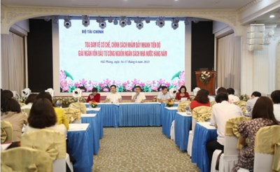 Kho bạc Nhà nước phối hợp với Bộ Tài chỉnh tổ chức Hội nghị: “Tọa đàm về cơ chế, chính sách nhằm đẩy nhanh tiến độ giải ngân vốn đầu tư công nguồn ngân sách nhà nước hàng năm”