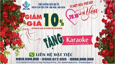 Chương trình khuyến mại Kỷ niệm 94 năm ngày thành lập Hội Liên hiệp Phụ nữ Việt Nam (20/10/1930 - 20/10/2024) và Ngày Phụ nữ Việt Nam 20/10.