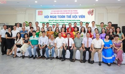 Hội nghị quí II năm 2024 Hội VHDN Hải Phòng