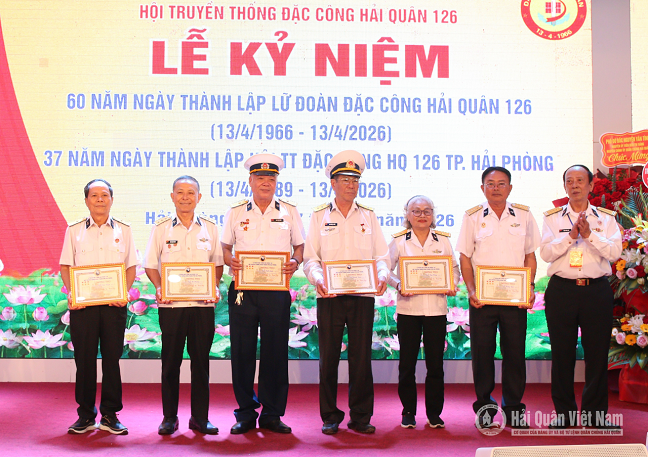 Hội truyền thống Đặc công Hải quân TP. Hải Phòng gặp mặt kỷ niệm 60 năm thành lập lữ đoàn