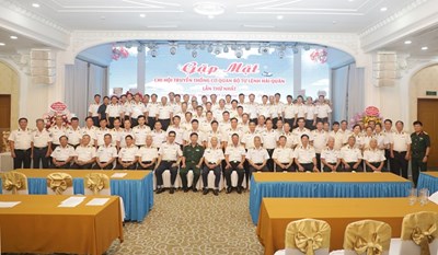 Gặp mặt Chi hội truyền thống cơ quan Bộ Tư lệnh Hải quân lần thứ nhất